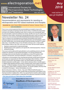 May 2018 issue of the ISEBTT Newsletter has been published