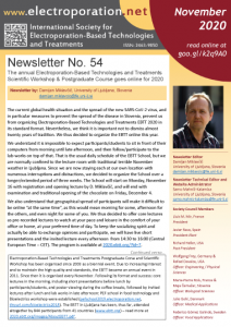 November 2020 issue of the ISEBTT Newsletter has been published