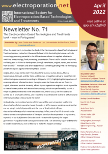 April 2022 issue of the ISEBTT Newsletter has been published