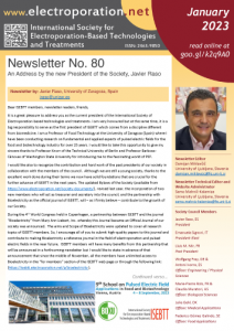 January 2023 issue of the ISEBTT Newsletter has been published
